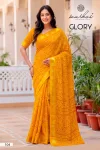 Glory By Kashvi Georgette Bandhej Saree